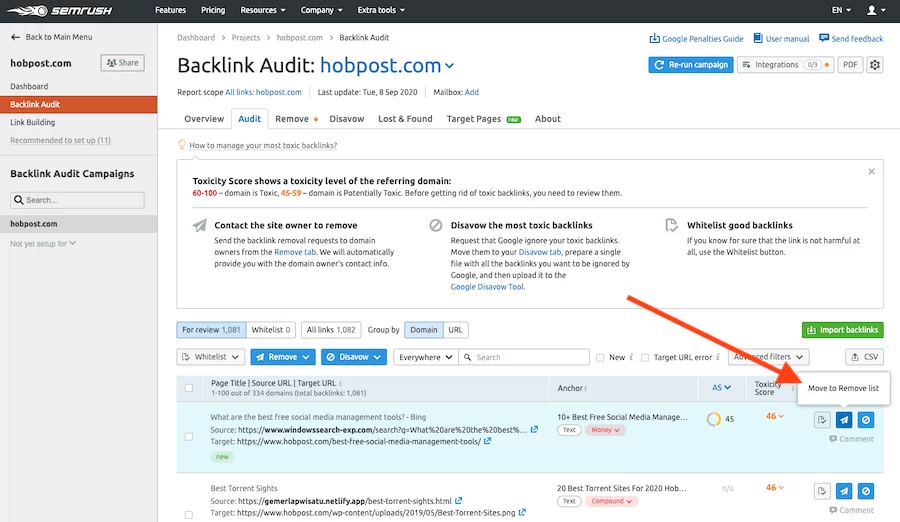 Remove Backlinks Remove-Backlinks
